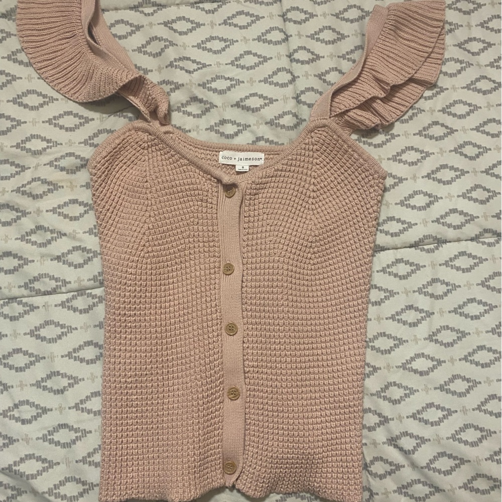 COCO JAMESON light pink top